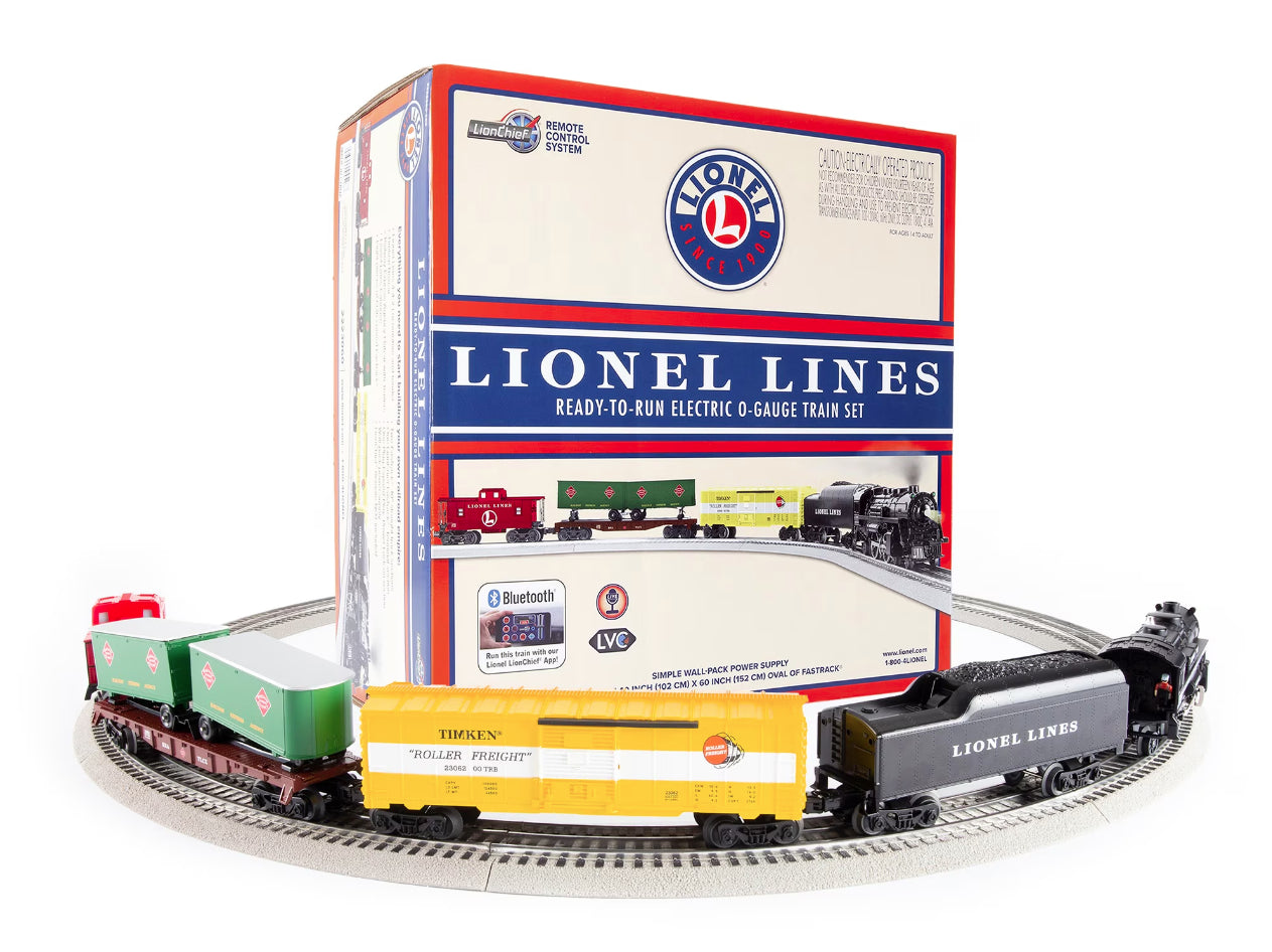 Lionel Lines O Scale Mixed Freight LionChief Bluetooth 5.0 Set